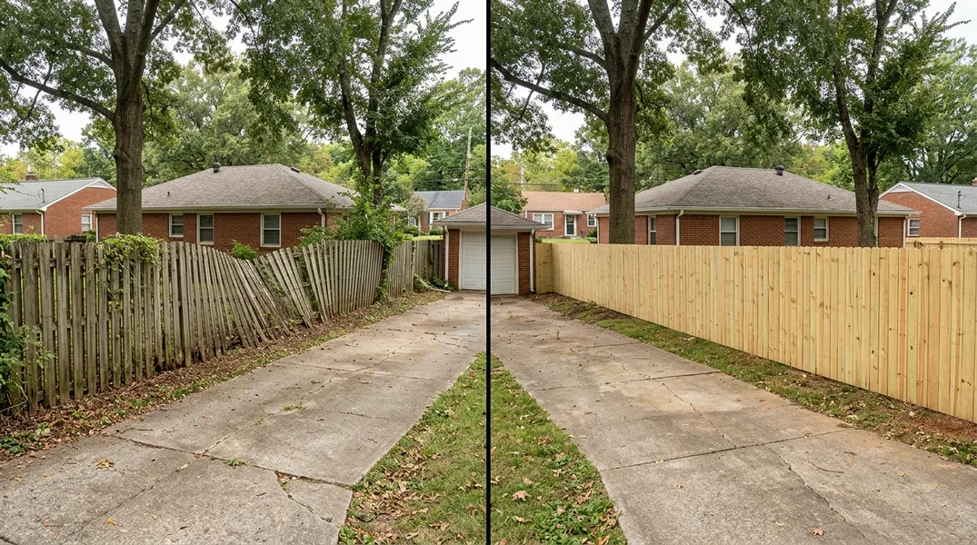 Result fence in Brentwood - Nashville Fence Installers