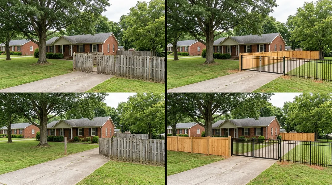 Result fence in Brentwood - Nashville Fence Installers