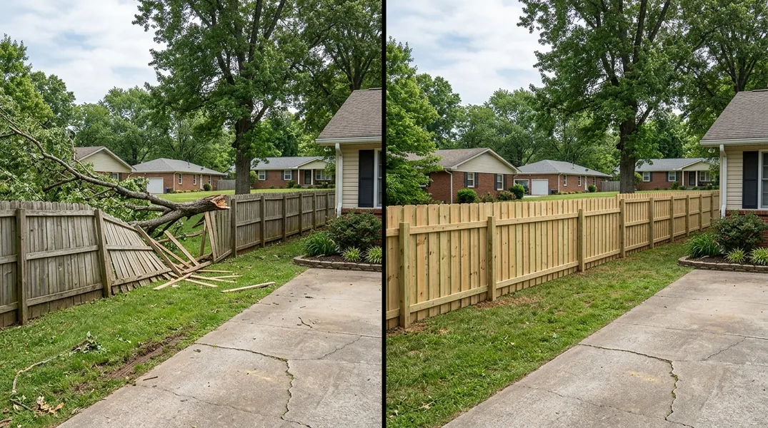 Result fence in Brentwood - Nashville Fence Installers
