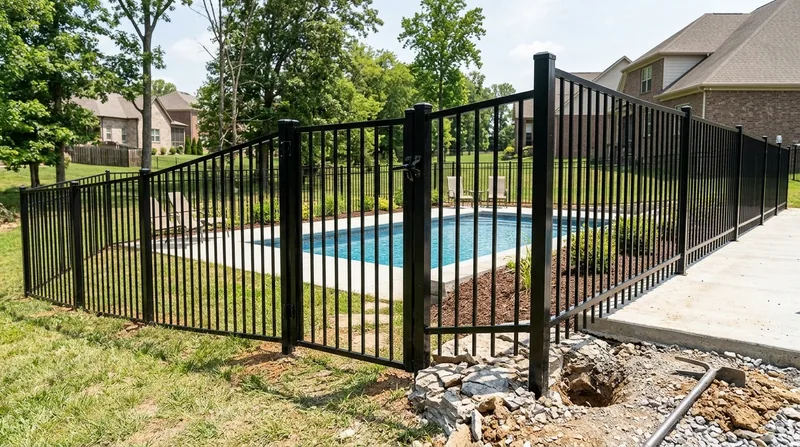 Pool Fence Installation Brentwood