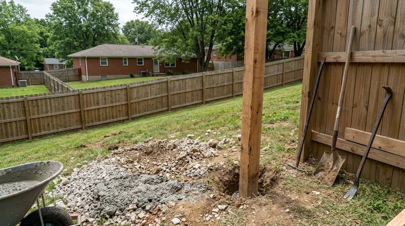 Fence Post Repair & Replacement Brentwood